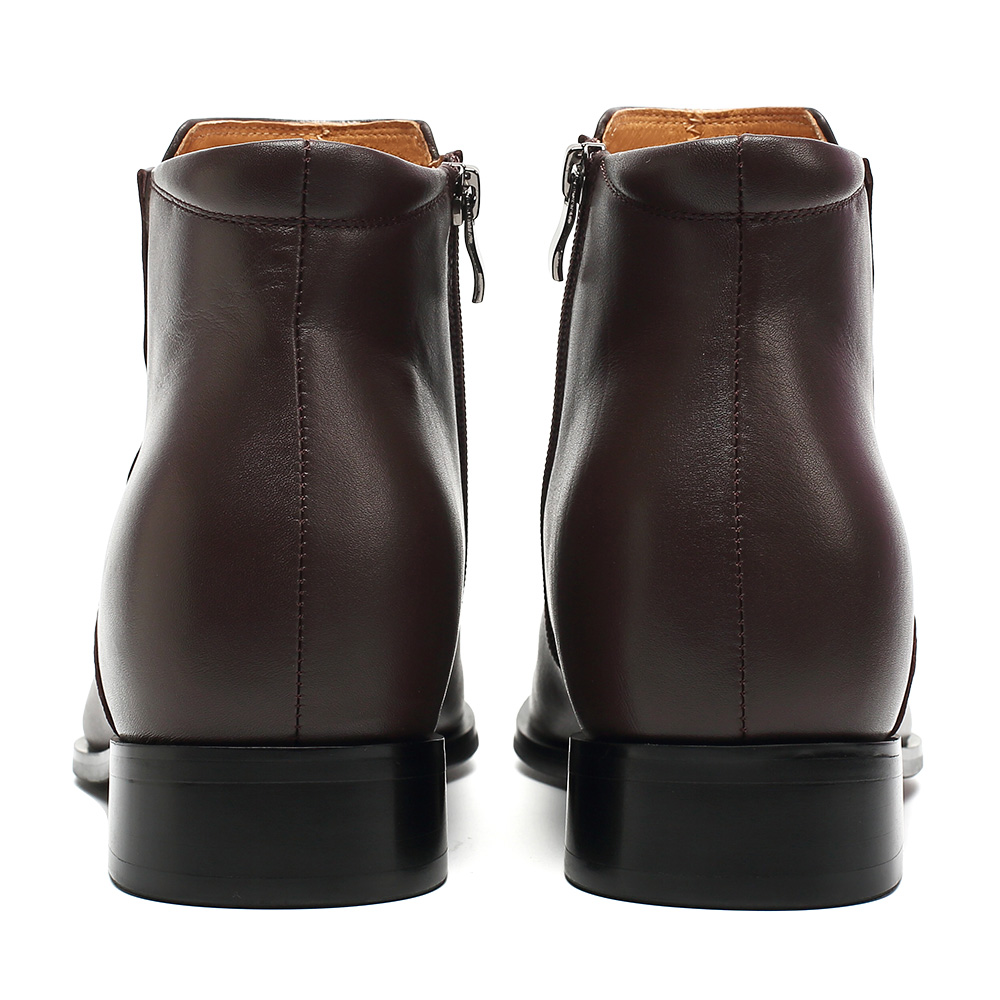 Chelsea Dark Brown - Zipper 8CM