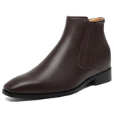 Chelsea Dark Brown - Zipper 8CM
