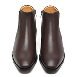 Chelsea Dark Brown - Zipper 8CM