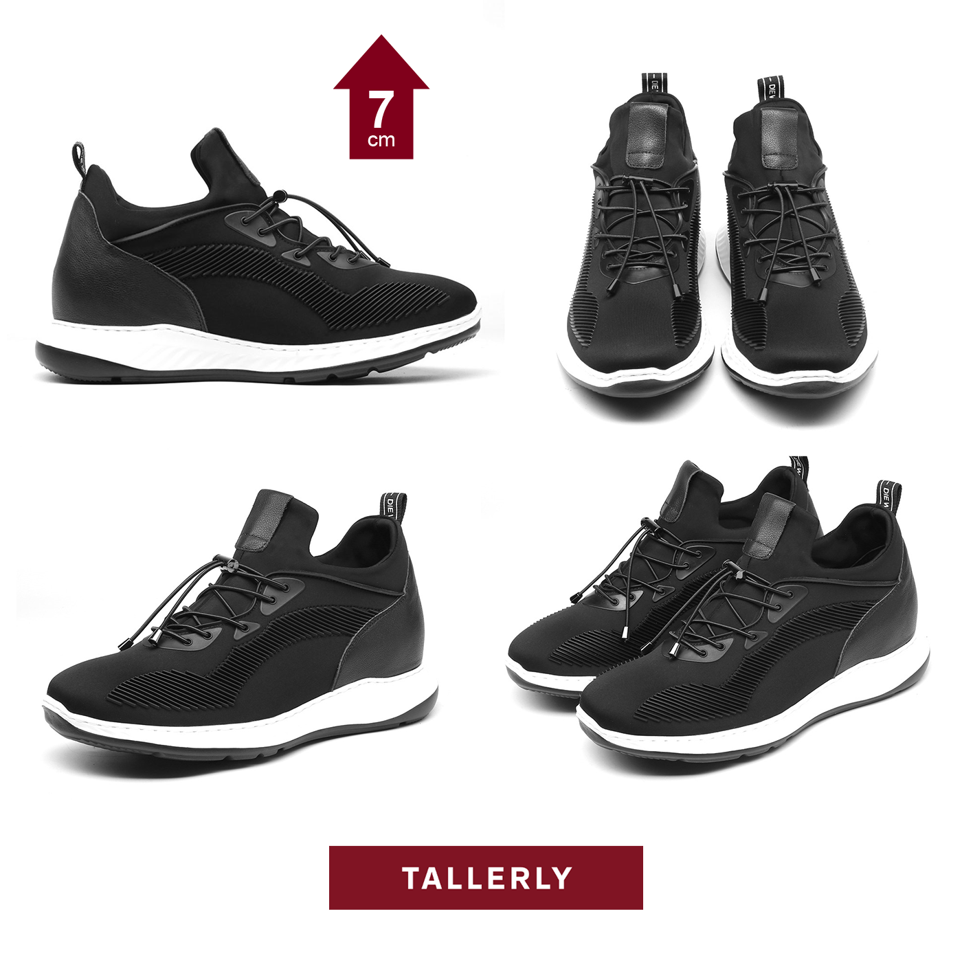 Men platform shoes, height boost shoes, elevator shoes, high heel shoes for men, height increasing shoes