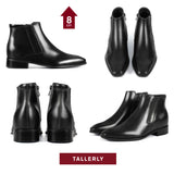 Chelsea Black - ZIPPER +8CM