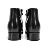ARES BLACK | 8CM TALLER Zip-up boots - Men High Heel Boots