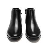 ARES BLACK | 8CM TALLER Zip-up boots - Men High Heel Boots