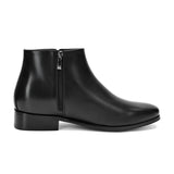 ARES BLACK | 8CM TALLER Zip-up boots - Men High Heel Boots