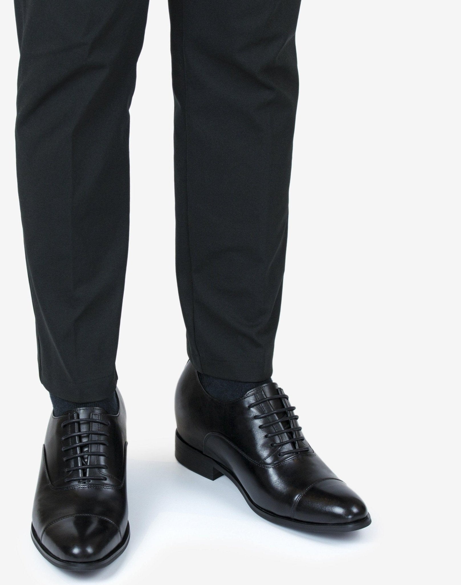OXFORD - PREMIUM 8CM HEIGHT INCREASING WEDDING SHOES - TALLERLY