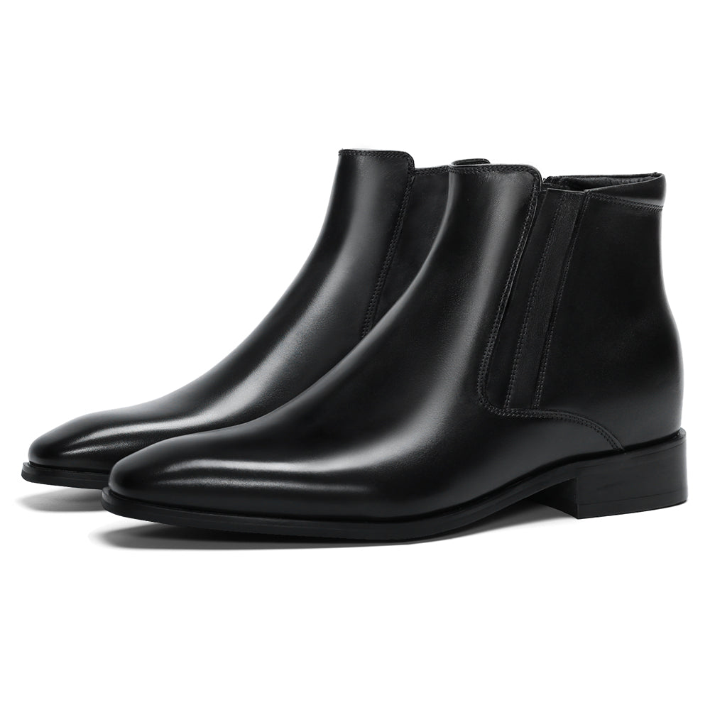 Chelsea Black - ZIPPER +8CM