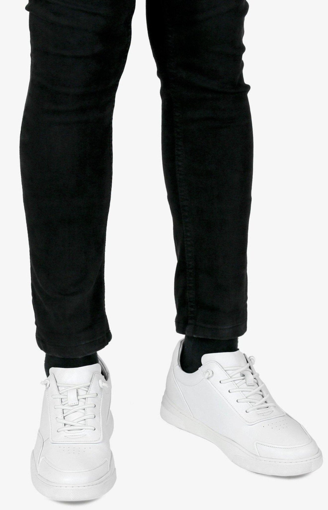 WALLABY - CLASSIC WHITE -  HEIGHT INCREASING SNEAKERS - TALLERLY